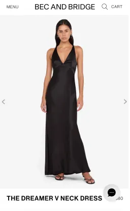 Bec and Bridge The Dreamer V Neck Dress for rent on The Volte - image 1