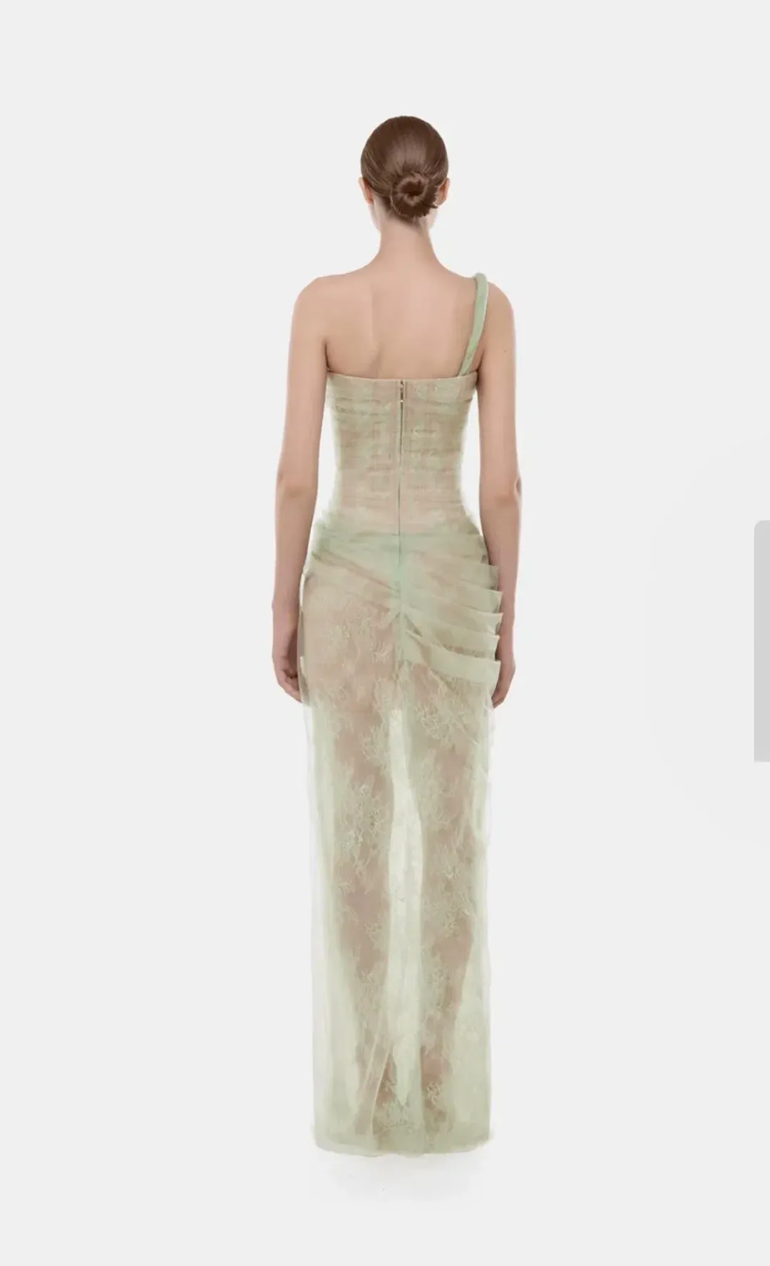 Montsand Mara Dress in Green for rent on The Volte - main image