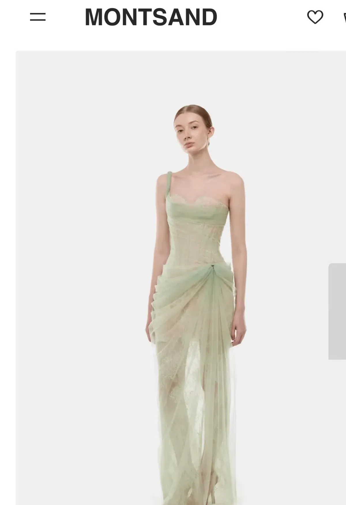 Montsand Mara Dress in Green - Image 1