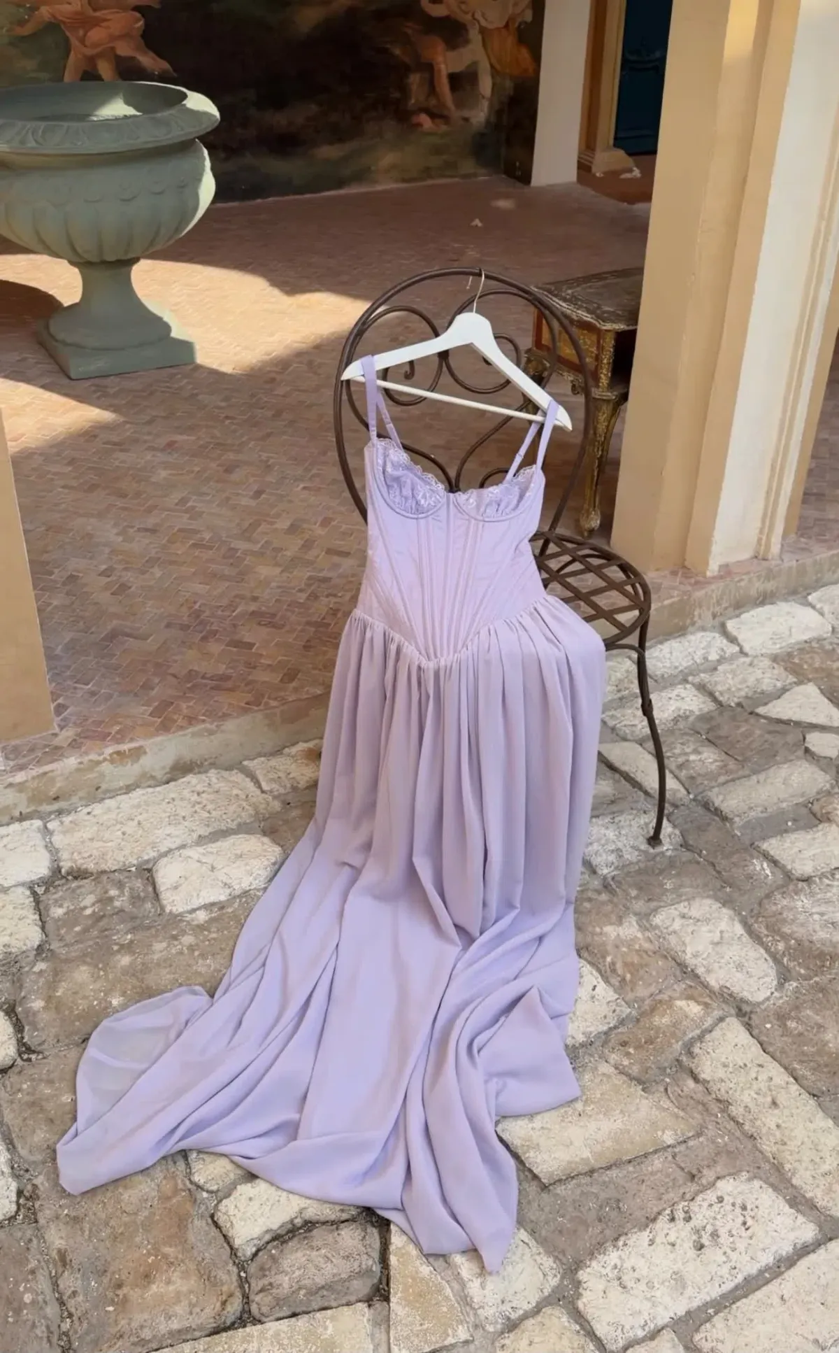 Fenity Elena Gown in Lilac size S (fits a 6) - Image 2