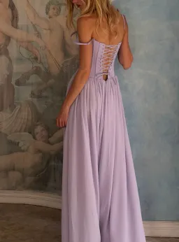 Fenity Elena Gown in Lilac Size M (fits an 8) for rent on The Volte - image 5