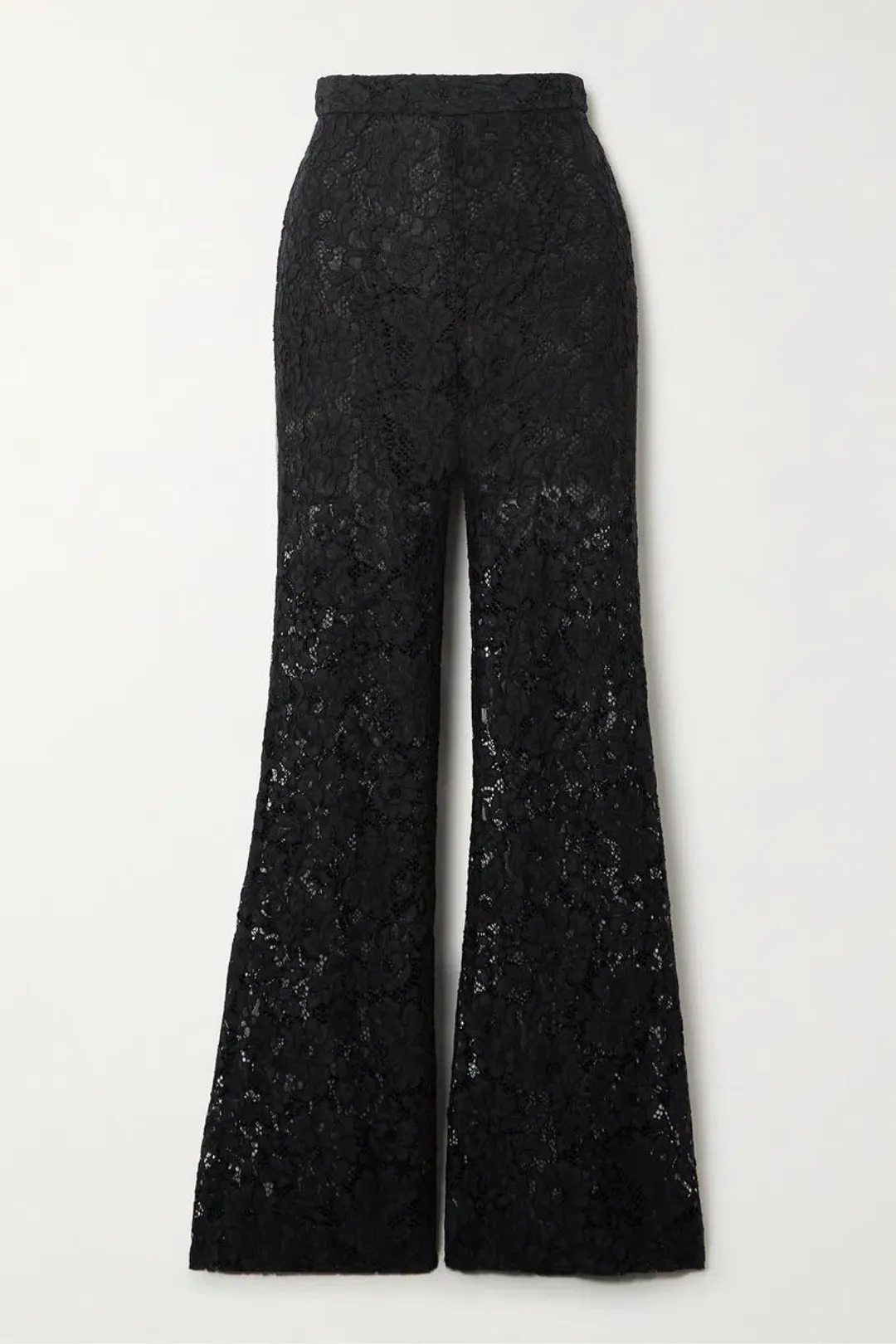 Zimmermann Matchmaker lace top and pant set black sheer Size AU 3 / UK 14 for rent on The Volte - main image