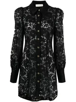 Zimmermann Matchmaker lace top and pant set black sheer Size AU 3 / UK 14 for rent on The Volte - image 7