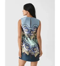 Alemais Madalena Mini Dress in Blue Size AU12 for rent on The Volte - image 3