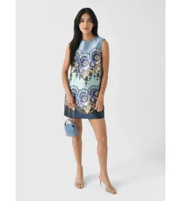 Alemais Madalena Mini Dress in Blue Size AU12 for rent on The Volte - image 1