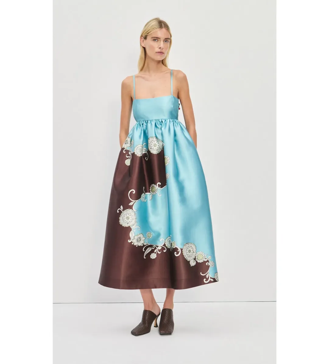 Alemais Gia Gown in Blue Size AU10 for rent on The Volte - main image