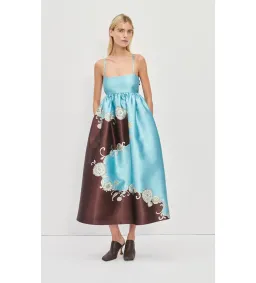 Alemais Gia Gown in Blue Size AU10 for rent on The Volte - image 1