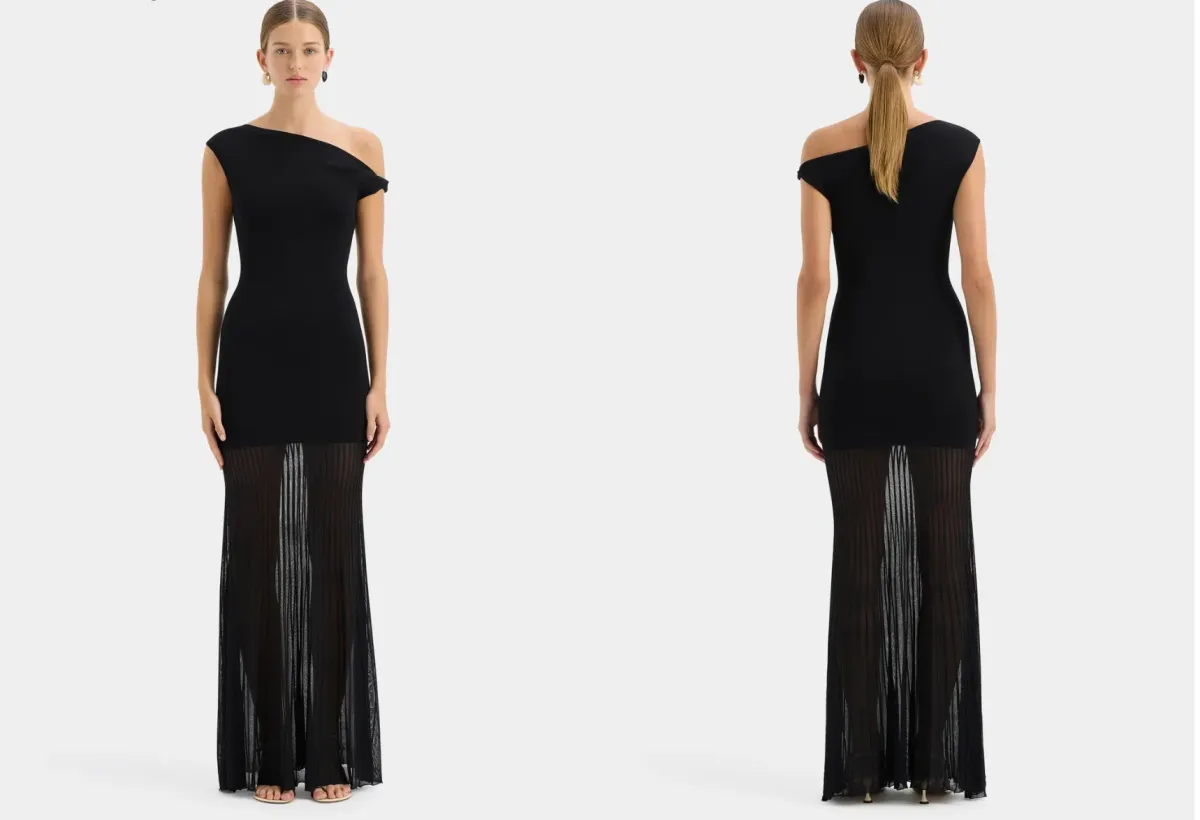 SIR Indigo Twist Dress Women - Image 2