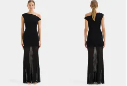 SIR Indigo Twist Dress Women for rent on The Volte - image 2
