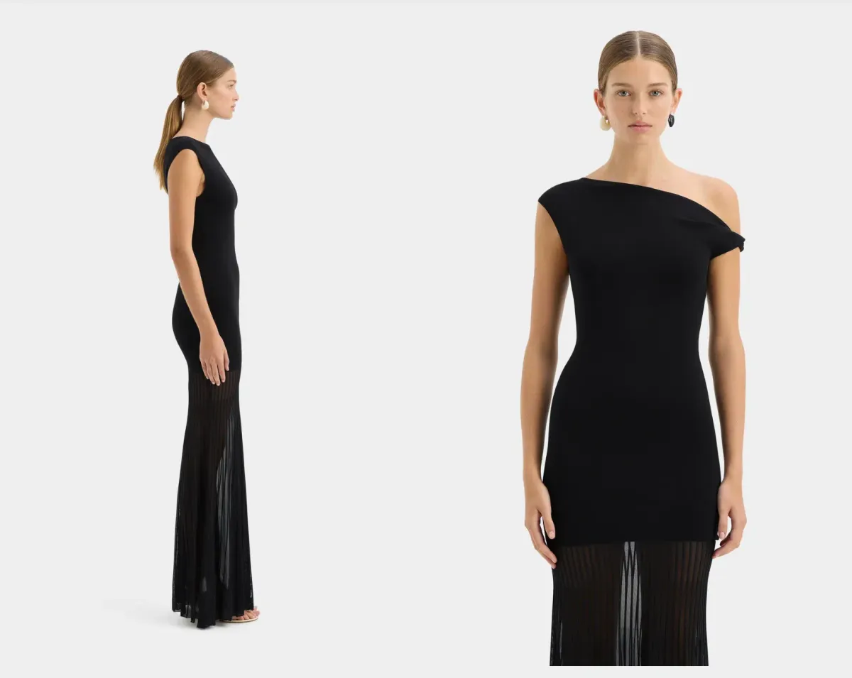 SIR Indigo Twist Dress Women - Image 3