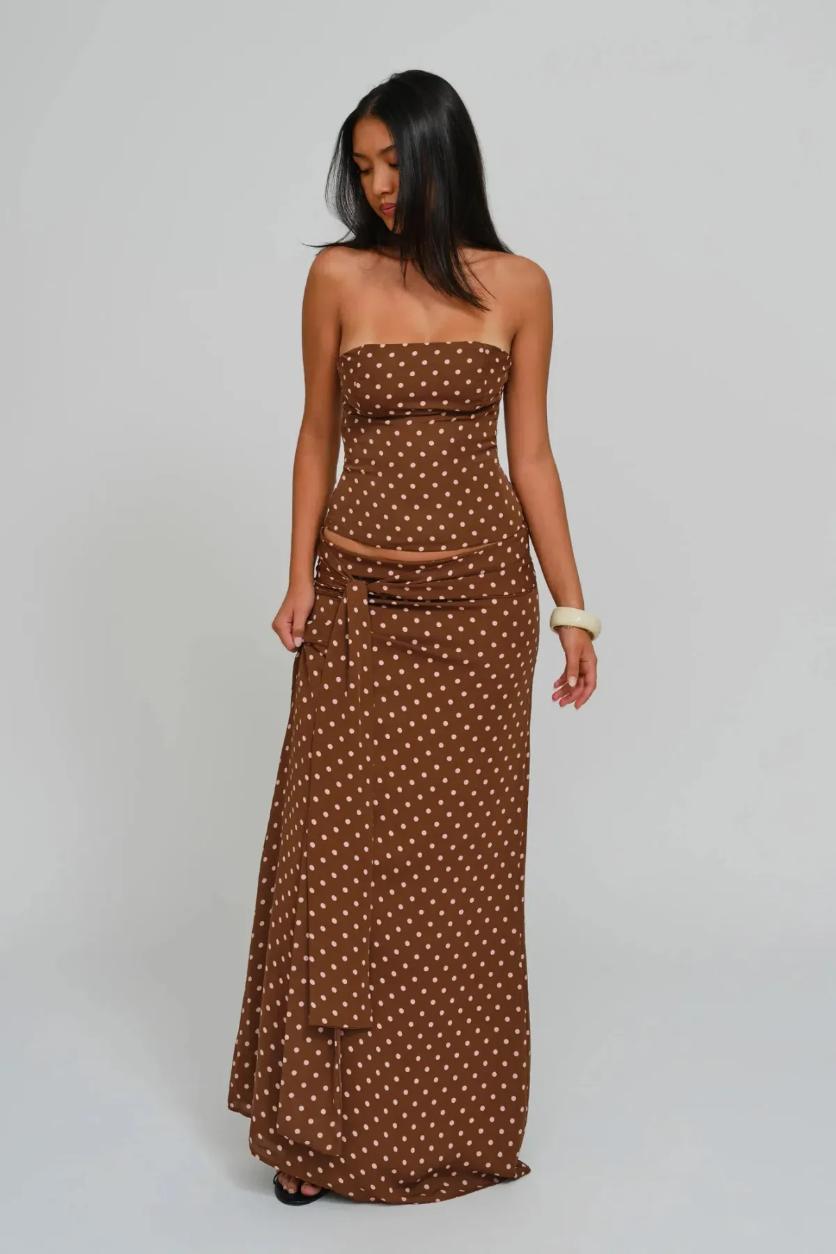 Sabelle Charlotte Set in Cocoa - Size XS - Image 2