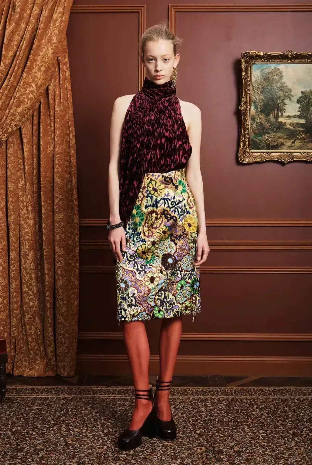Alémais Jimi Top and Skirt Set Size 16 for rent on The Volte - main image
