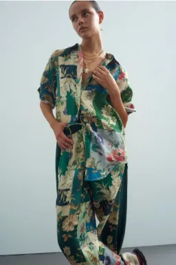 Alémais Loretta Shirt and Pant Set Size 14 for rent on The Volte - image 1