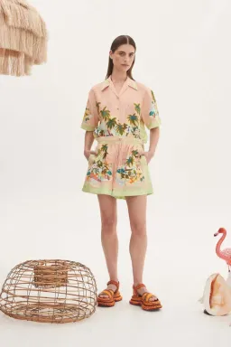 Alémais Mermaid Point Shirt and Short Set Size 12 for rent on The Volte - image 1