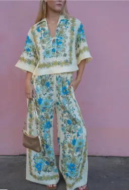 Alémais Sophia Top and Pant Set Size 14 for rent on The Volte - image 2