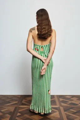 Alémais Sundae Green Halter Top and Skirt Set Size 16 for rent on The Volte - image 1