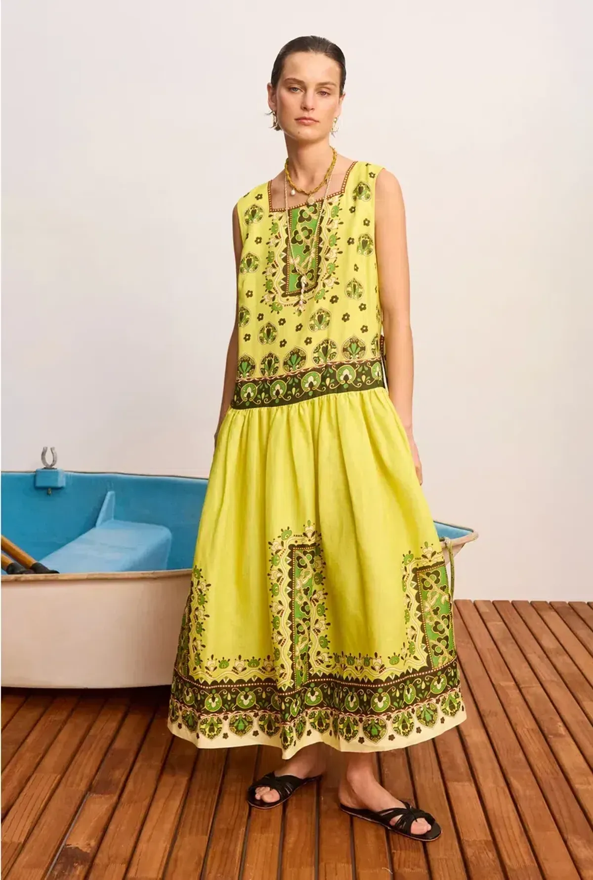 Alémais Bridgette Midi Size 14 for rent on The Volte - main image