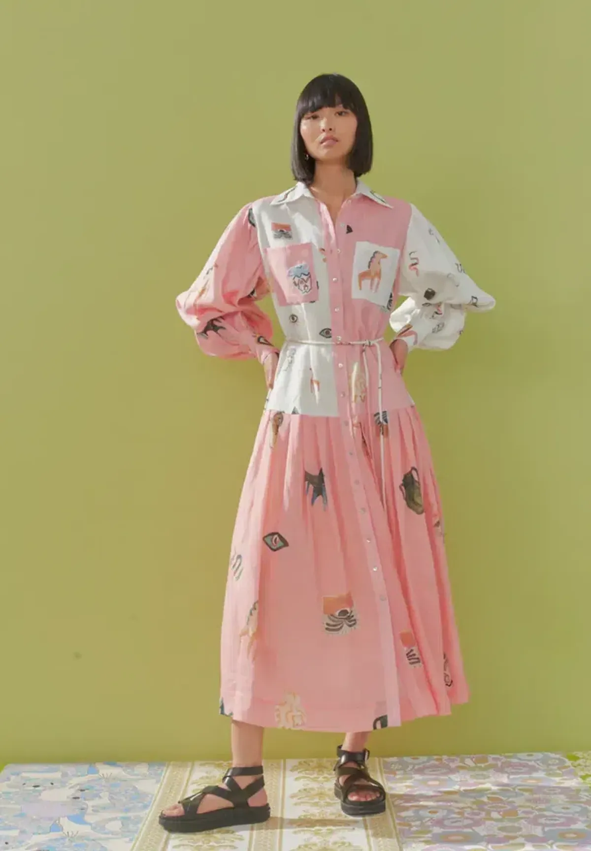 Alémais Cleo Shirtdress Size 14 - Image 1