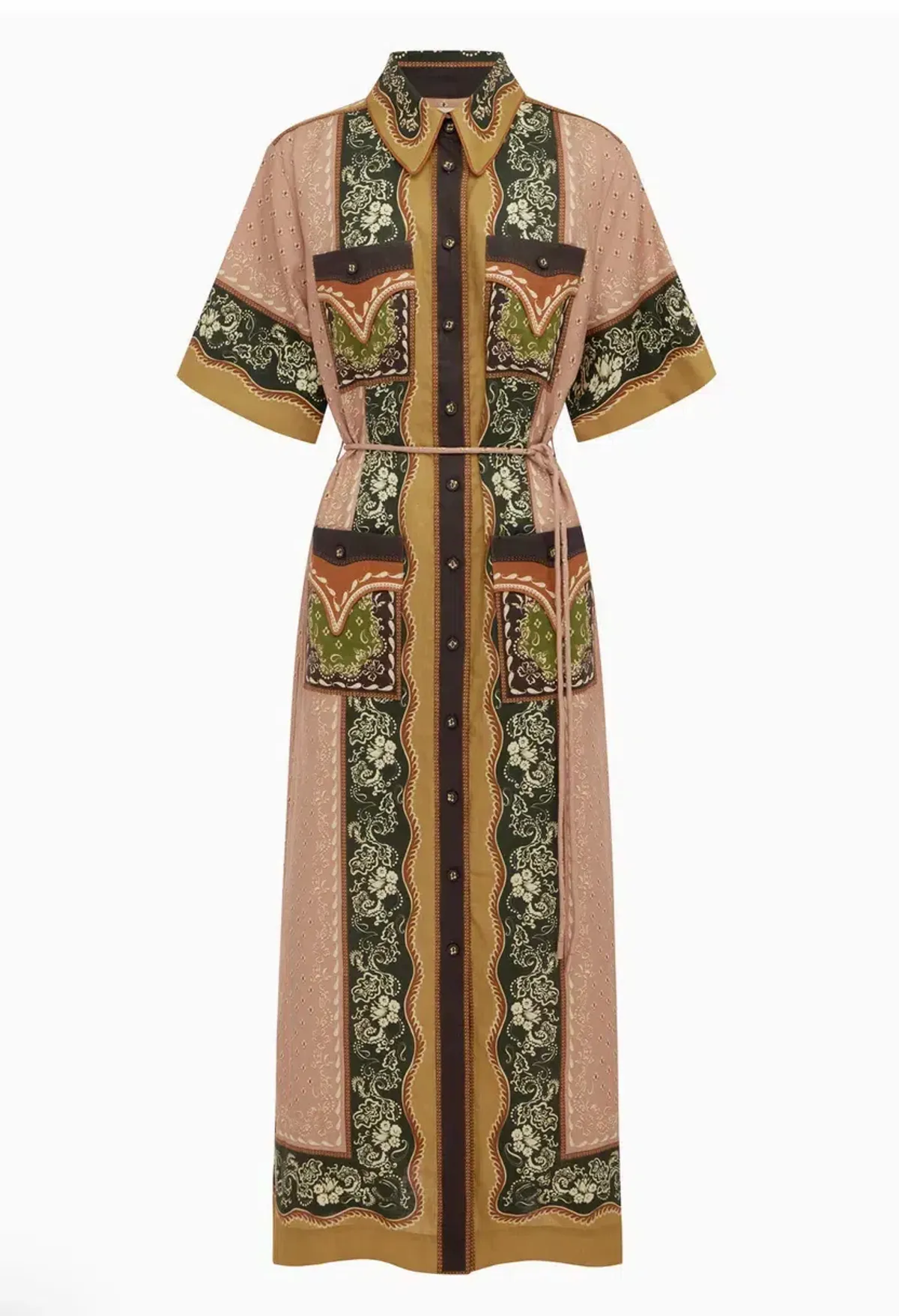 Alémais Darcey Shirtdress Size 14 - Image 1