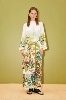 Alémais Jungle Boogie Silk Midi Size 10 for rent on The Volte - image 1