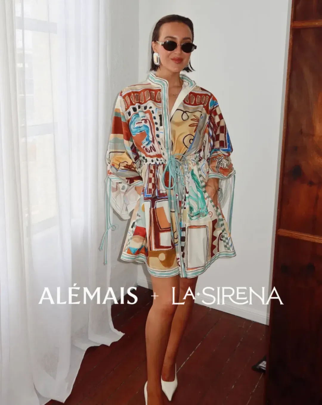 Alémais Michelle Mini La. Sirena Exclusive Size 16 for rent on The Volte - main image