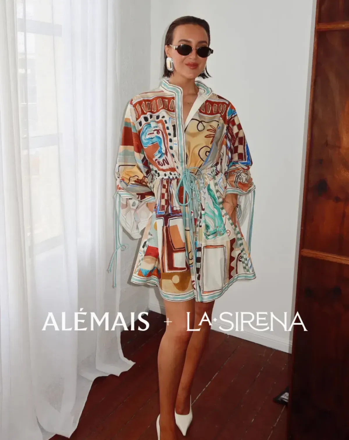 Alémais Michelle Mini La. Sirena Exclusive Size 16 for rent on The Volte - main image