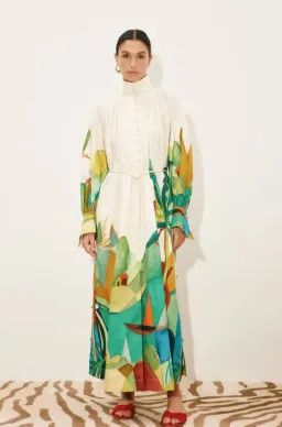 Alémais Mokshini Shirtdress Size 10 for rent on The Volte - image 1