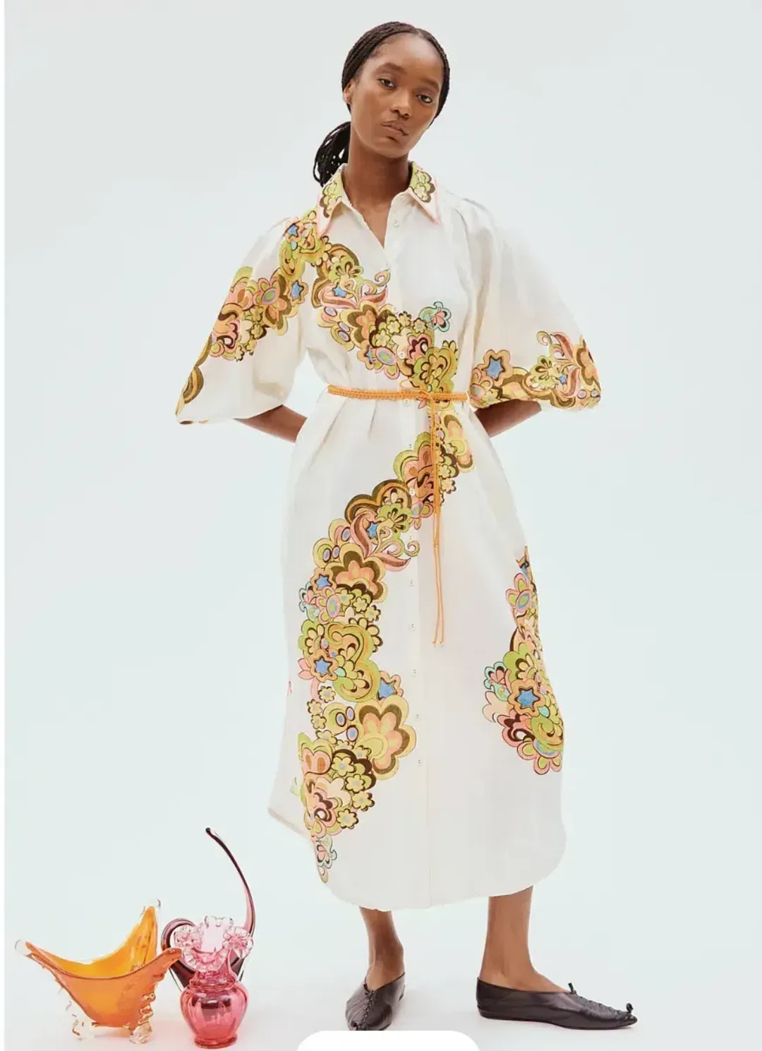 Alémais Starscape Shirtdress Size 14 for rent on The Volte - main image
