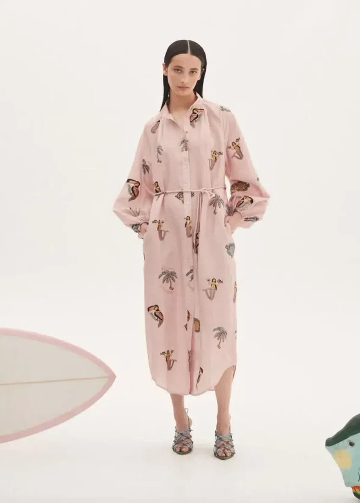 Alémais Vacay Shirtdress Size 14 - Image 1