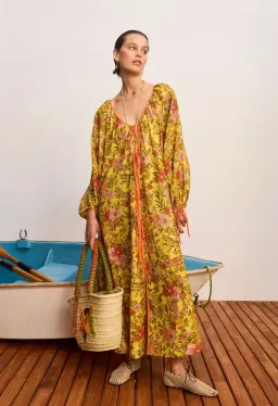 Alémais Kitty Tie Front Dress Size 14 for rent on The Volte - image 1