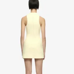 Bec & Bridge Gemma Racer Mini Dress in Lemon for rent on The Volte - image 6