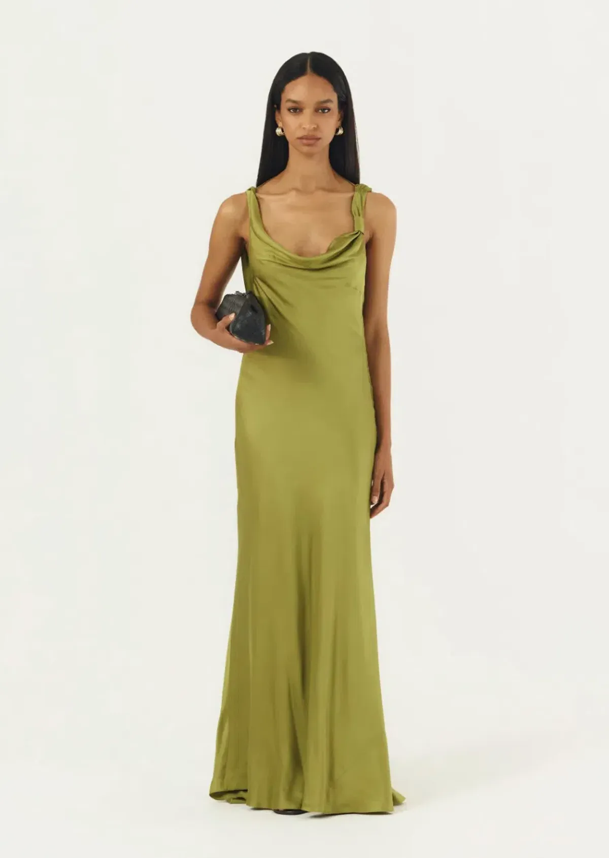 Arcina Ori Darcy Dress Pistachio Size S / AU 8 for rent on The Volte - main image