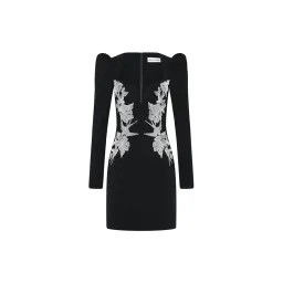 Rebecca Vallance Monroe Long Sleeve Mini Dress for rent on The Volte - image 1