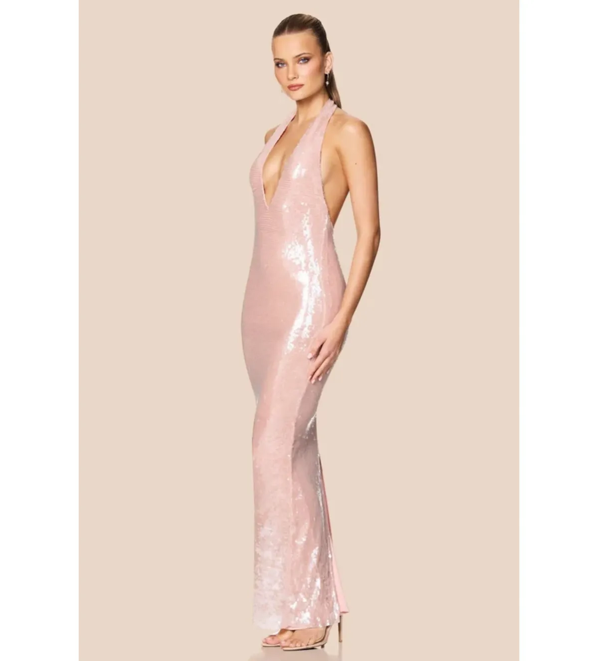 Nookie Siren Gown in Pink Size S/AU8 for rent on The Volte - main image