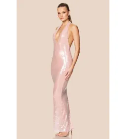 Nookie Siren Gown in Pink Size M/AU10 for rent on The Volte - image 1