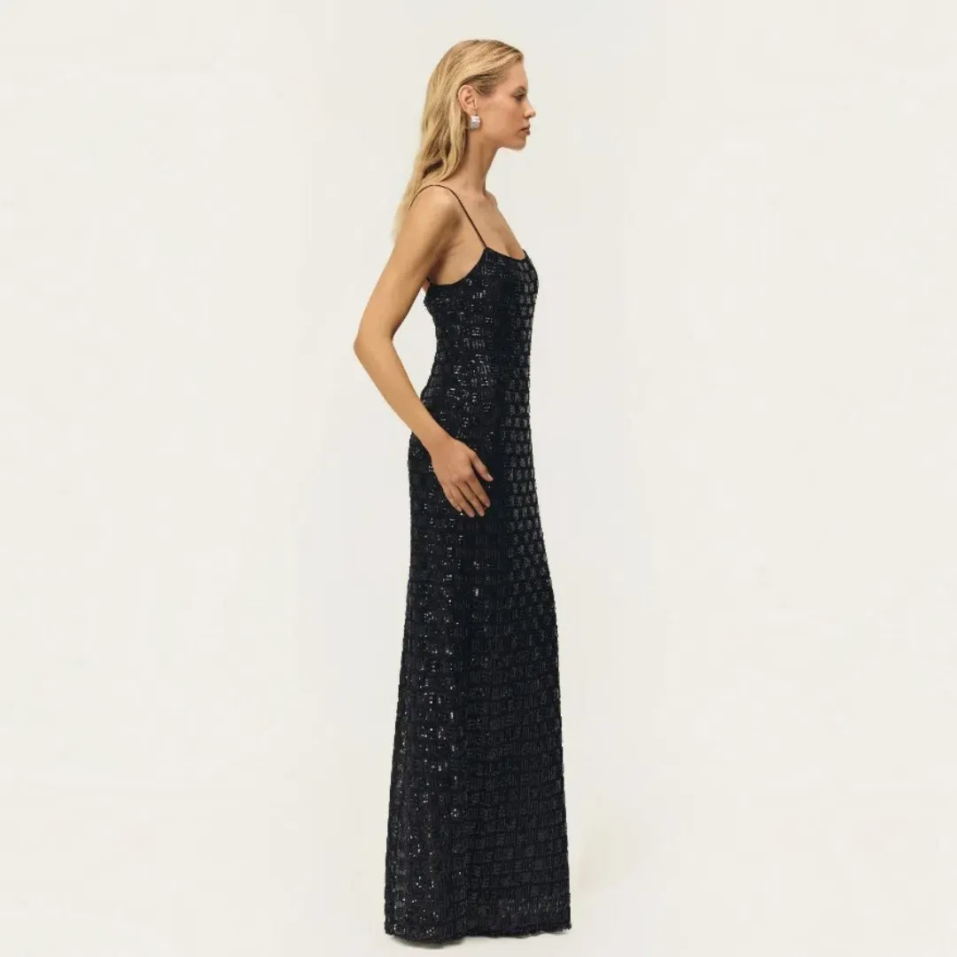 Arcina Ori Stevie Dress Black In XS for rent on The Volte - main image