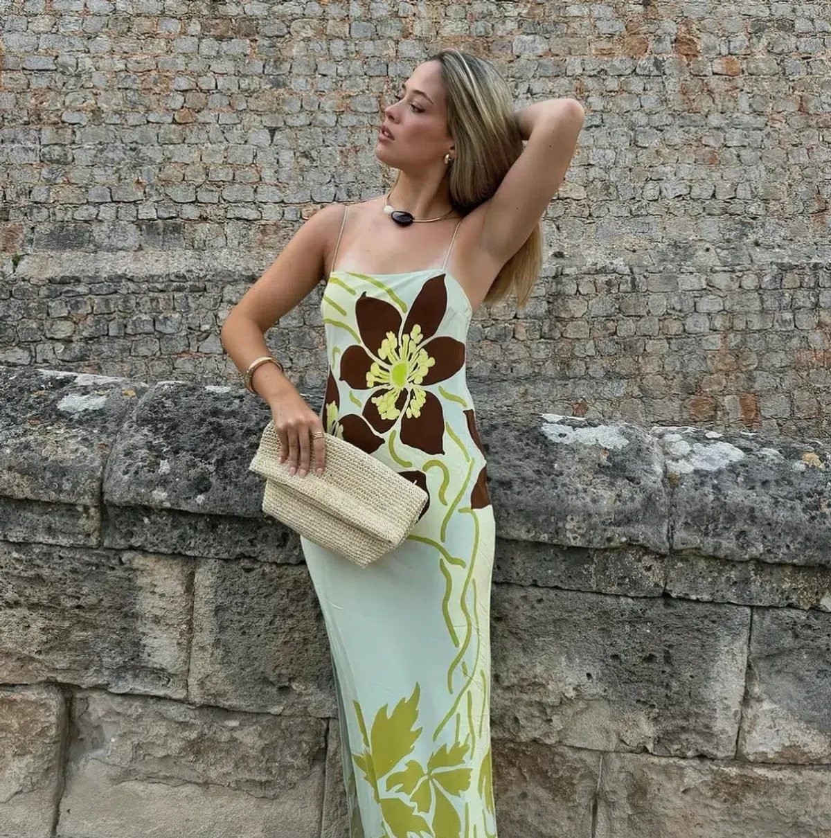 SIR the Label Amaia Slip Maxi Size 8 for rent on The Volte - main image