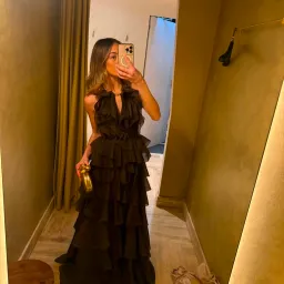 BRAND NEW🤎 AJE Cleo Gown in Carob Brown - Size 10 - Ruffle Tiered Maxi Dress 🤎 for rent on The Volte - image 6