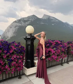 Arcina Ori Helena Dress In Plum Size XS for rent on The Volte - image 3