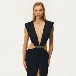 Arcina Ori Amara Dress In Black Size Small for rent on The Volte - image 4