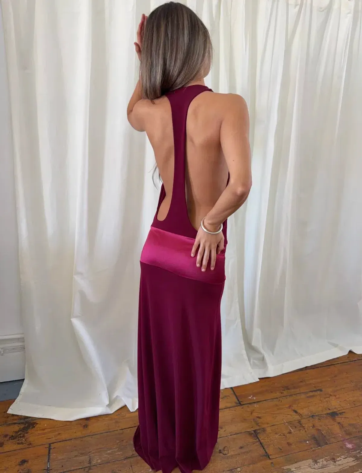 LaMarie SERENA DRESS RUBY, maxi, size XS/S - Image 3