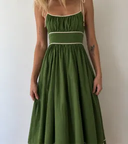 Zimmermann Midi Boat Dress for rent on The Volte - image 2