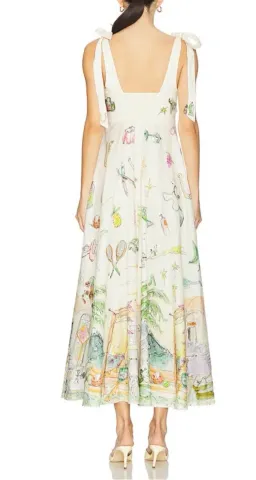 ALEMAIS Anouk Ballet Sundress Cream Size 10 AU for rent on The Volte - image 10