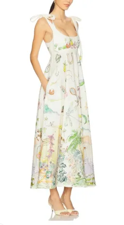 ALEMAIS Anouk Ballet Sundress Cream Size 10 AU for rent on The Volte - image 9