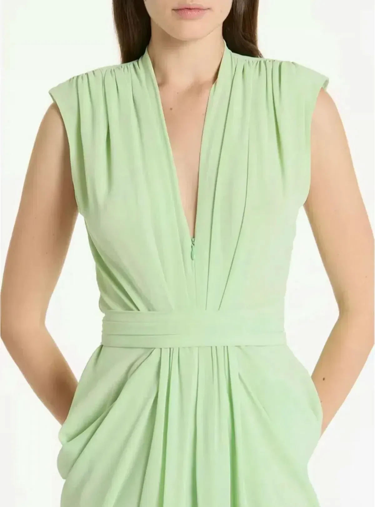 Carla Zampatti waterfall dress - Image 3