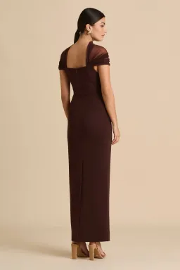 Sonya Moda Lola Dress in Cocoa size XS for rent on The Volte - image 2