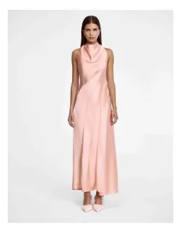 Acler Lecha Maxi Dress in Light Pink size 10 for rent on The Volte - image 4