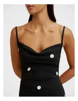 By Johnny Vera Sequin Dress in Black & White Size 8 for rent on The Volte - image 4