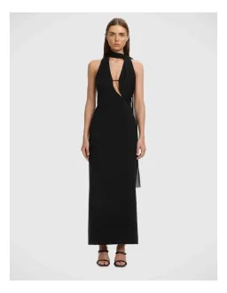 Significant Other Edda Scarf Dress in Black size 10 for rent on The Volte - image 1