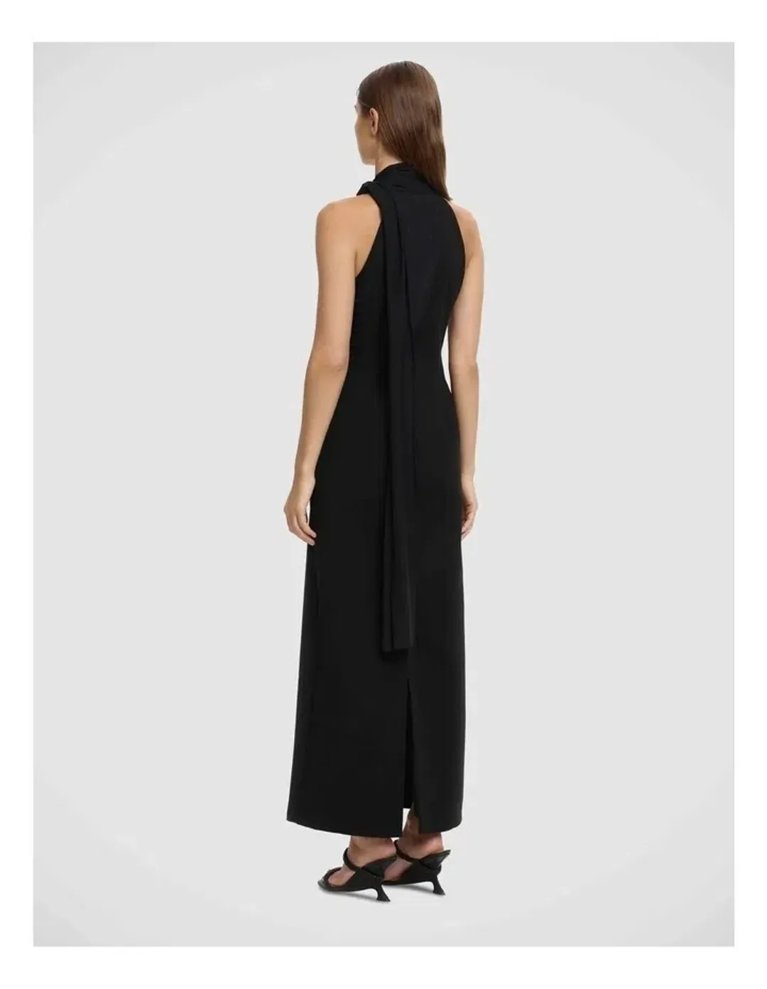 Significant Other Edda Scarf Dress in Black size 10 for rent on The Volte - main image